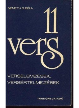 Németh G. Béla - 11 vers Németh G. Béla - 11 vers, Budapest 1977 antikvár könyv