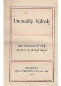 Goncourt, Edmond de,Goncourt, Jules - Demailly Károly