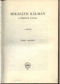 Mikszáth Kálmán - A fekete város I-II.