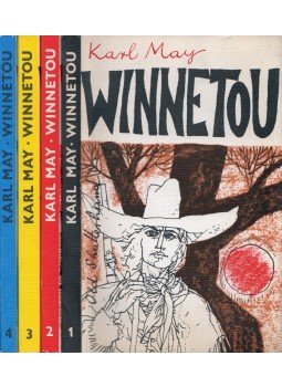 Karl May - Winnetou 1-4. Karl May - Winnetou 1-4., Budapest 1974 antikvár könyv