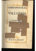 Gárdonyi Géza - Vallomás