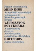 Mikó Imre - Változatok egy témára