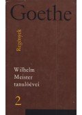Johann Wolfgang Goethe - Wilhelm Meister tanulóévei