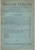 Beke Ödön (szerk.) - Magyar Nyelvőr 1949/5.