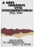 Nagy Sz. Péter - A népi urbánus vita dokumentumai 1932-1947