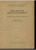 Dr. Lenkovics Barnabás (szerkesztő) - Polgári jogi szöveggyűjtemény I.