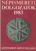 Faragó József,Dr. Kós Károly - Népismereti dolgozatok 1983