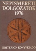 Dr. Kós Károly - Népismereti dolgozatok 1976
