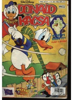 Walt Disney - Donald Kacsa 1999/22. Walt Disney - Donald Kacsa 1999/22., Budapest 1999 antikvár könyv