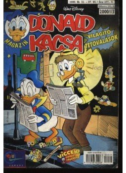 Walt Disney - Donald Kacsa 2000/13 Walt Disney - Donald Kacsa 2000/13, Budapest 2000 antikvár könyv
