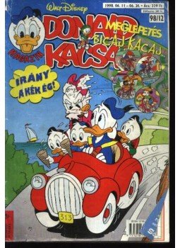 Walt Disney - Donald Kacsa 1998/12. Walt Disney - Donald Kacsa 1998/12., Budapest 1998 antikvár könyv