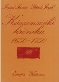 Pataki József,Imreh István - Kászonszéki krónika