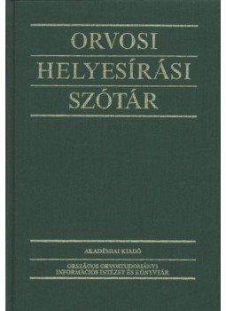 Fábián Pál, Magasi Péter - Orvosi helyesírási szótár, Budapest 1992 antikvár könyv