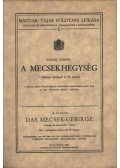 Vadász Elemér - A Mecsek hegység