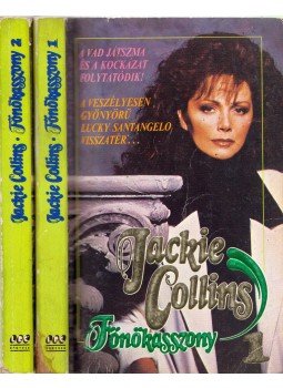 Jackie Collins - Főnökasszony I-II. Jackie Collins - Főnökasszony I-II., Budapest 1992 antikvár könyv