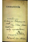 Dr. Müller Vilmos - Csodatevők