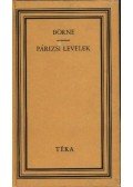 Börne, Ludwig - Párizsi levelek
