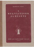 Maróczy Géza - A megnyitások elmélete