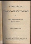 Garay János - Garay János válogatott költeményei