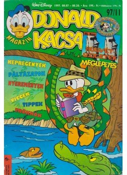 Walt Disney - Donald Kacsa 1997/11. Walt Disney - Donald Kacsa 1997/11., Budapest 1997 antikvár könyv