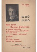 Szabó Dezső - Nyilt levél Hóman Bálinthoz