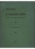 Erdős Ferenc - A Didache kora