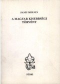 Samu Mihály - A magyar kisebbségi törvény