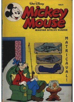 Walt Disney - Mickey Mouse 1992/6 Walt Disney - Mickey Mouse 1992/6, Budapest 1992 antikvár könyv