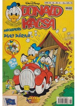 Walt Disney - Donald kacsa 1999/05. Walt Disney - Donald kacsa 1999/05., Budapest 1999 antikvár könyv