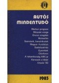 Több szerző - Autós mindentudó 1983