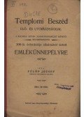 Fülöp József - Templomi Beszéd