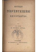 Dr. Nemes Antal - Egyházi törvénykezési rendtartás