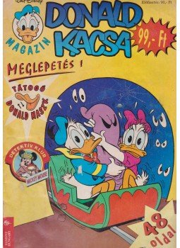 Walt Disney - Donald Kacsa 1995. március Walt Disney - Donald Kacsa 1995. március, Budapest 1995 antikvár könyv