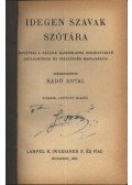 Radó Antal - Idegen szavak szótára