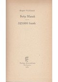 Vailland, Roger - Szép maszk / 325000 frank
