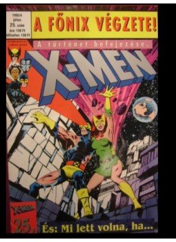 Claremont, Chris - X-Men 1995/4. 25. szám Claremont, Chris - X-Men 1995/4. 25. szám, Budapest 1995 antikvár könyv
