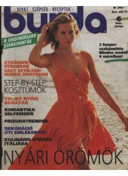 Ingrid Küderle (szerk.) - Burda 1992/6. június Ingrid Küderle (szerk.) - Burda 1992/6. június, Budapest 1992 antikvár könyv