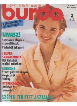 Aenne Burda (szerk.), Ingrid Küderle (szerk.) - Burda 1992/2. február Aenne Burda (szerk.), Ingrid Küderle (szerk.) - Burda 1992/2. február, Budapest 1992 antikvár könyv