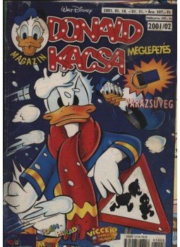 Walt Disney - Donald Kacsa 2001/02. Walt Disney - Donald Kacsa 2001/02., Budapest 2001 antikvár könyv