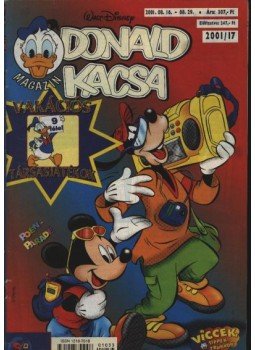 Walt Disney - Donald kacsa 2001/17. Walt Disney - Donald kacsa 2001/17., Budapest 2001 antikvár könyv