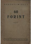 Gedényi Mihály - 60 forint