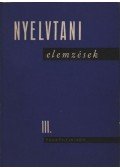 Rácz Endre - Nyelvtani elemzések III.