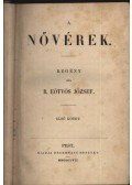 B. Eötvös József - A nővérek I-II. kötet