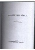 Nadler Herbert - Állatkerti séták