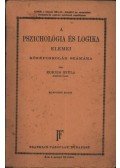 Kornis Gyula - A pszichológia és logika elemei (dedikált, kolligátum)