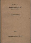 Mikó Pálné - Francia nyelv