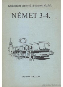 Völgyes Mihály, Páncél Katalin - Német 3-4. osztály Völgyes Mihály, Páncél Katalin - Német 3-4. osztály, Budapest 1980 antikvár könyv