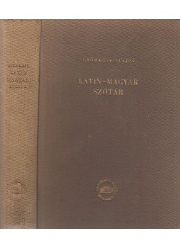 Györkösy Alajos - Latin-magyar szótár Györkösy Alajos - Latin-magyar szótár, Budapest 1956 antikvár könyv