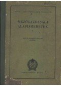 - Mezőgazdasági alapismeretek 1.