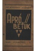 Fejérváry József - Apróbetűk 3.
